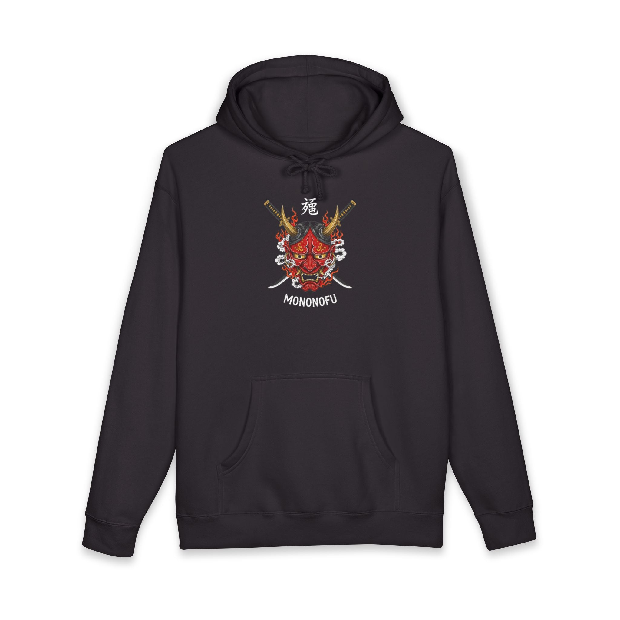 Hannya Mask Premium Hoodie - Black Hoodie | BM Maligator Belgian Malinois