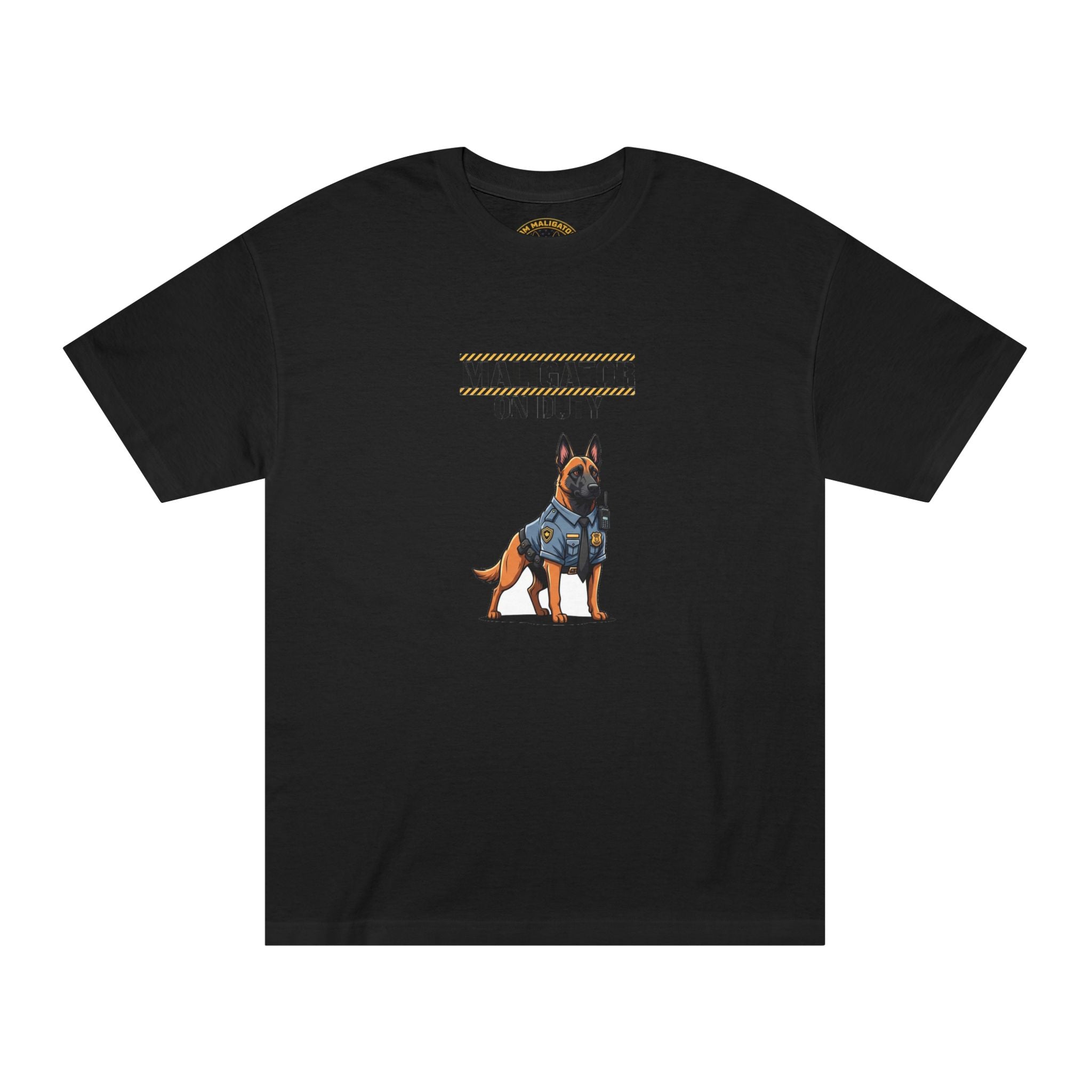 Maligator On Duty Heavyweight Tee - Black T-Shirt | BM Maligator Belgian Malinois