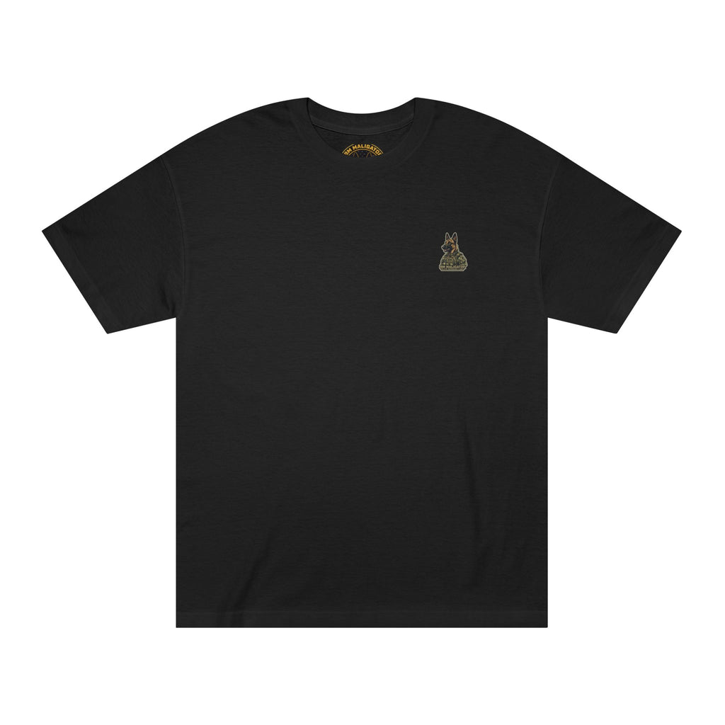 BM Maligator Tactical K9 Premium Tee - Black T-Shirt | BM Maligator Belgian Malinois