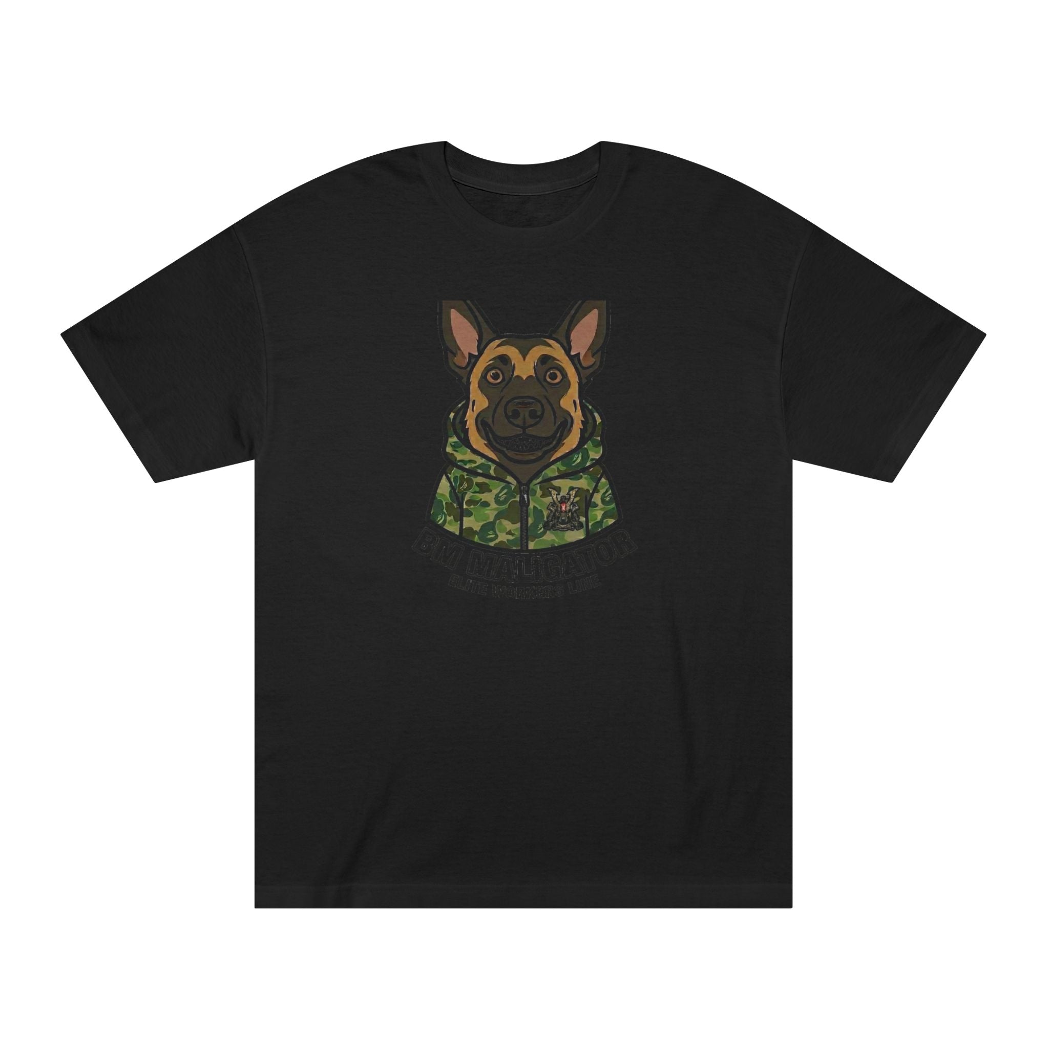 BM Maligator Elite Workers Line Tee - Black T-Shirt | BM Maligator Belgian Malinois