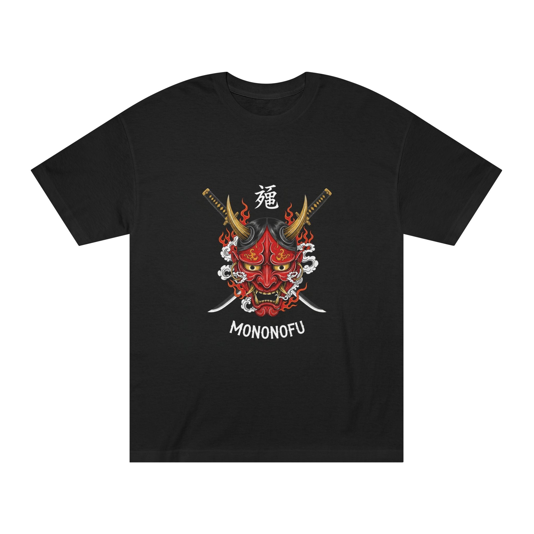 Mononofu Hannya Mask Tee - Black T-Shirt | BM Maligator Belgian Malinois