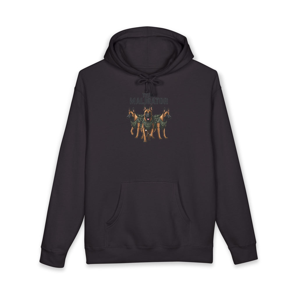 Team Maligator Premium Hoodie - Black Hoodie | BM Maligator Belgian Malinois