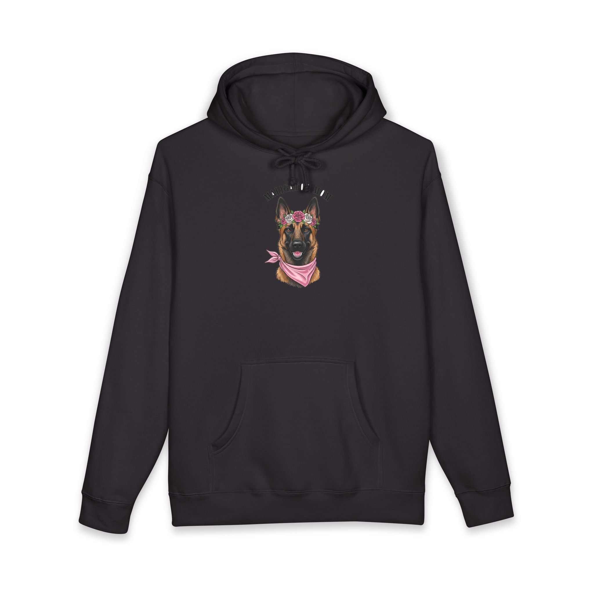 Maligator Mom Premium Hoodie - Black Hoodie | BM Maligator Belgian Malinois