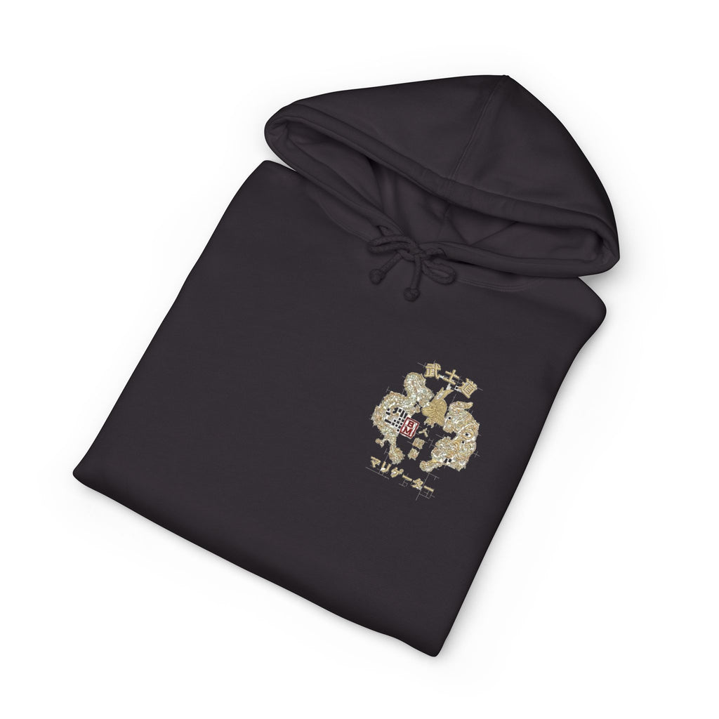 BM Maligator Bushido Elite Hoodie detail view - Black Hoodie | BM Maligator Belgian Malinois
