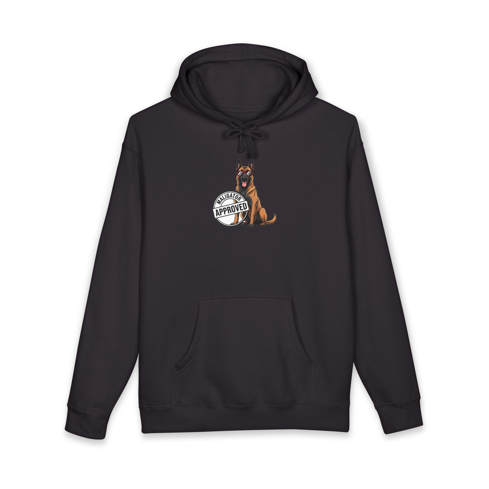 Maligator Approved Premium Hoodie - Black Hoodie | BM Maligator Belgian Malinois